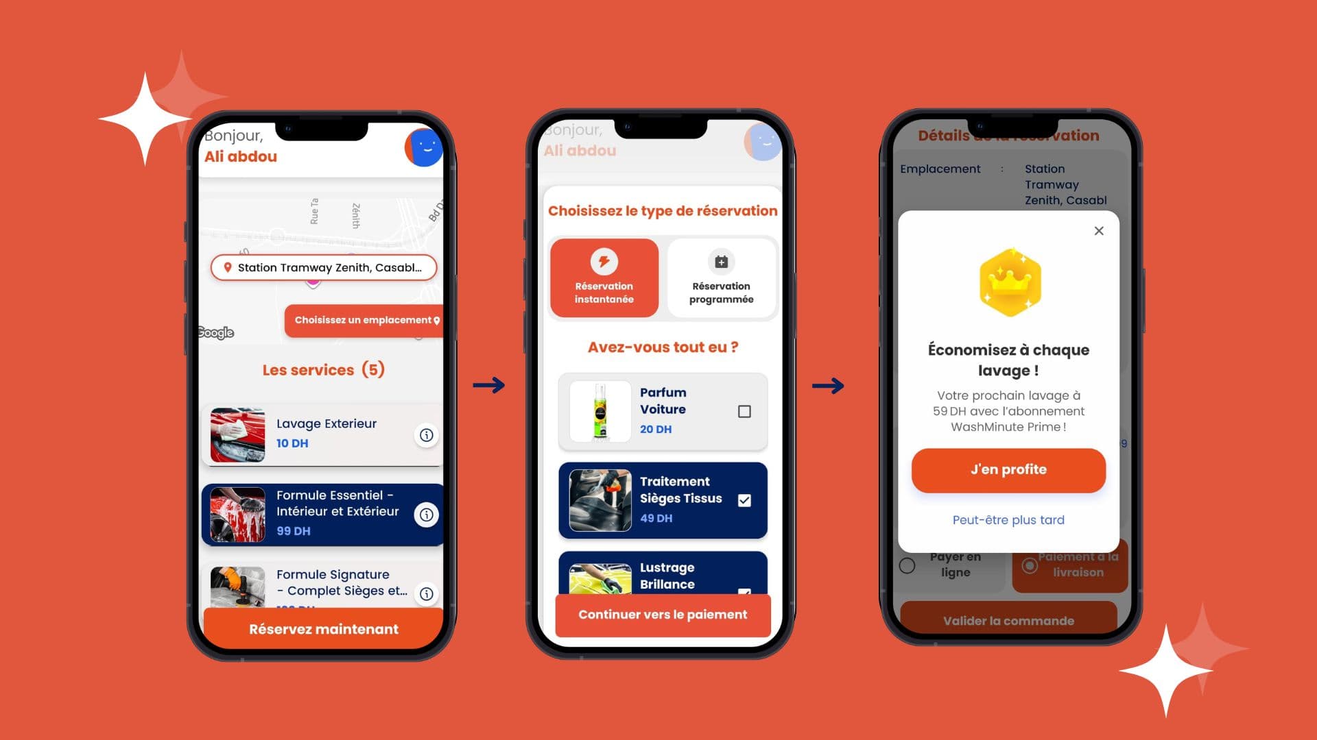 WashMinute – Wash-On-Demand